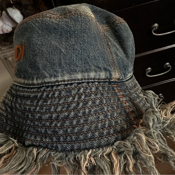 Fendi Denim Bucket Hat - Picture 9 of 16